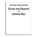 Exploring World History Guide for Parents and Answer Key