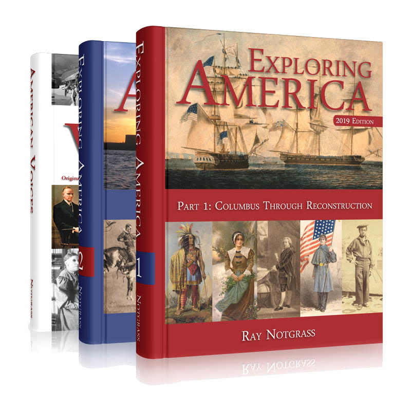 Exploring America Curriculum Package (Clearance)