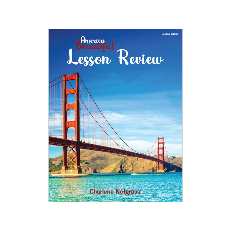 America the Beautiful Lesson Review (2nd Edition)