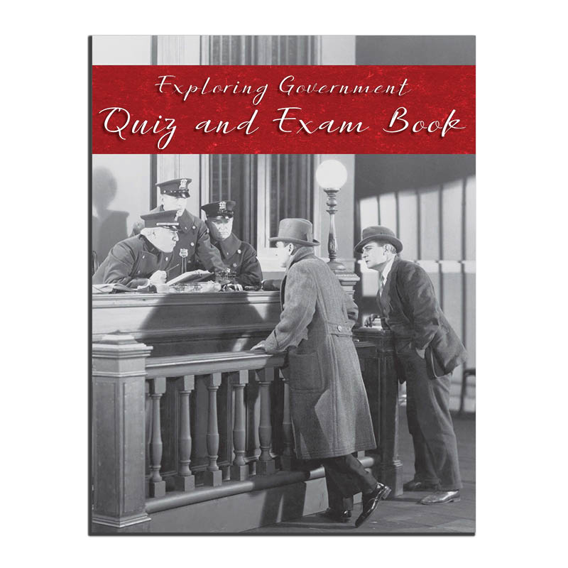 Exploring Government Quiz and Exam Book (Clearance)