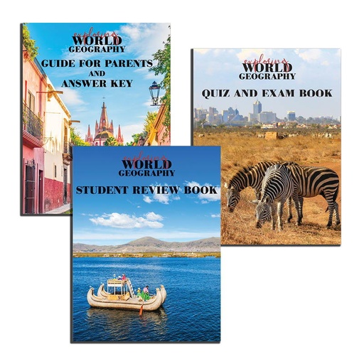 [EWGSRPC] Exploring World Geography Student Review Pack (Clearance)