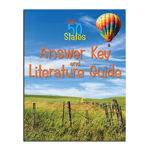 [O50SAKC] Our 50 States Answer Key and Literature Guide (Clearance)