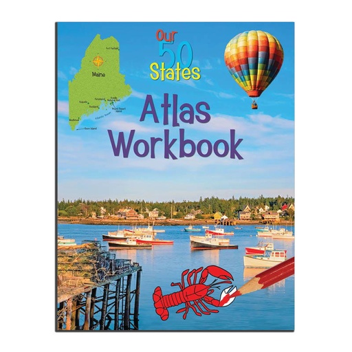 [O50SAWC] Our 50 States Atlas Workbook (Clearance)