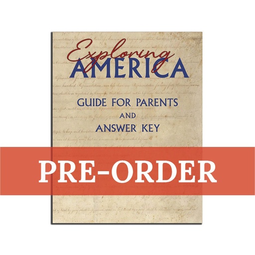 [EAAK] Pre-Order: Exploring America Guide for Parents and Answer Key (5th Edition)