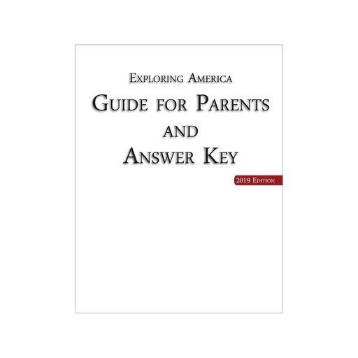 [OEAAK4] Exploring America Guide for Parents and Answer Key (4th Edition)